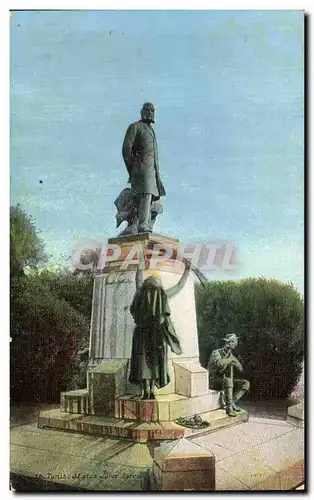 Ansichtskarte AK Tunisie Tunis Statue Jules Ferry