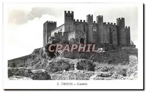 Cartes postales moderne Portugal Obidos Castelo