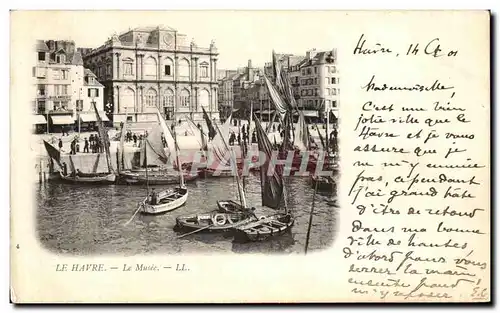 Cartes postales Le Havre Le Musee Bateaux