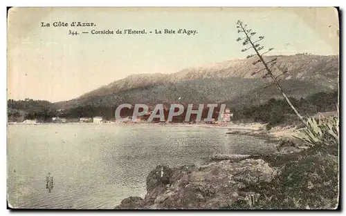 Cartes postales La Cote d Azuy Corniche de L Esterel La Baie d Agay