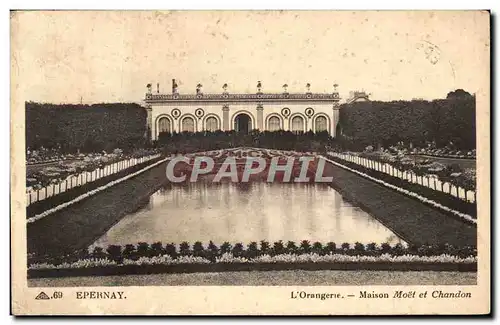 Cartes postales Epernay L Orangerie Maison Moet et Chandon