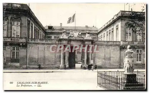 Cartes postales Chalons Sur Marne La Prefecture