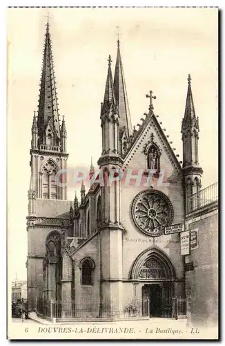 Ansichtskarte AK Douvres La Delivrande La Basilique