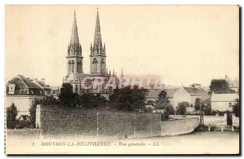 Cartes postales Douvres La Delivrande Vue generale