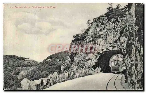 Ansichtskarte AK Le tunnel de la Schlucht et le tram