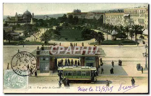 Cartes postales Nice Vue prise du Casino Tramway