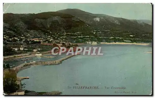 Cartes postales Villefranche Vue d ensemble