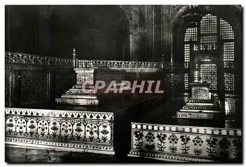 Cartes postales Tomb of Shah Jahan   His Wife Mumtaj Mahal Inside Taj Hahal Inde india