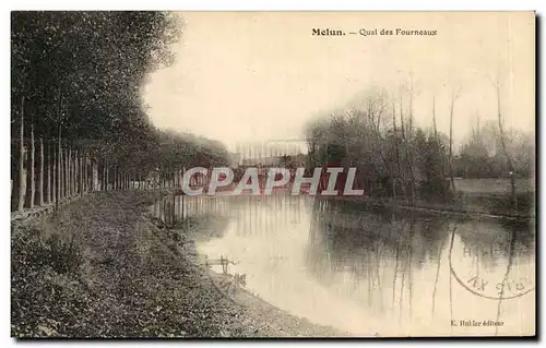 Cartes postales Melun Quai des Fourneaux