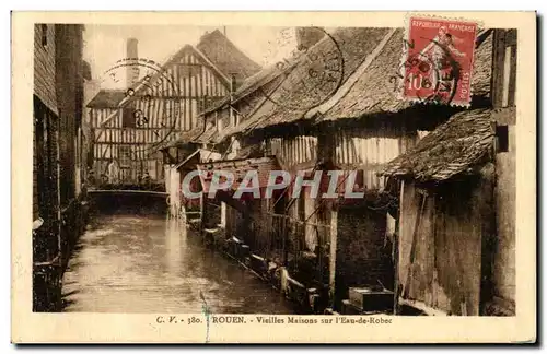 Cartes postales Rouen Vieillers Maisons sur I Eau de Robec