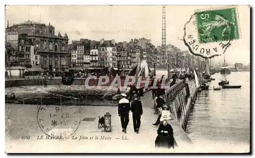 Cartes postales La Havre La Jetee et le Musee