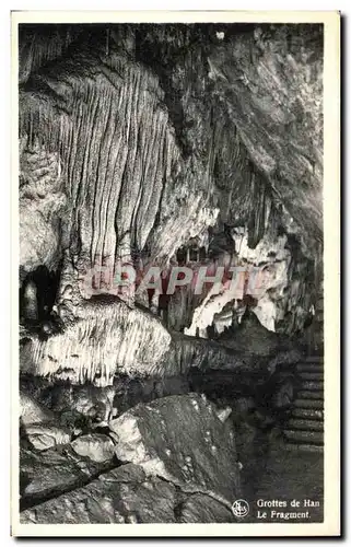 Cartes postales Grottes de Han Le Fragment
