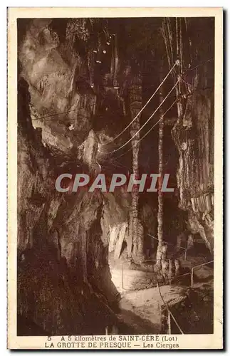 Cartes postales Saint Cere La Grotte De Presque Les Clerges