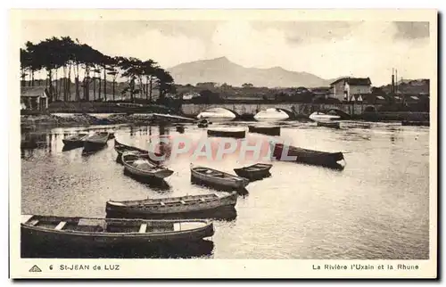 Cartes postales St Jean de Luz La Riviere L Uxain et la Rhune