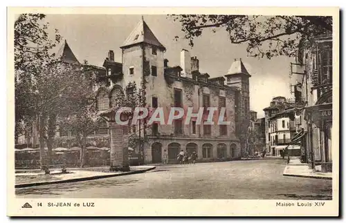 Cartes postales St Jean de Luz Maison Louis XIV