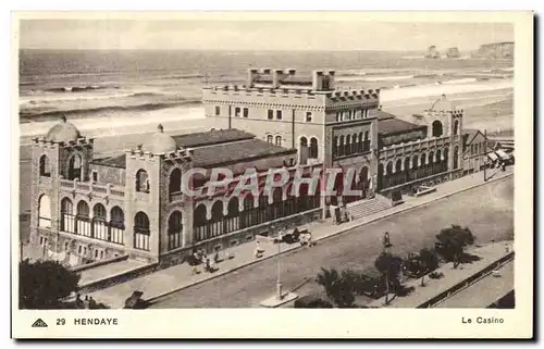 Cartes postales Hendaye Le Casino