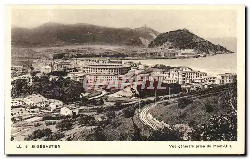 Cartes postales St Sebastien Vue Generale Prise du Mont Ulia