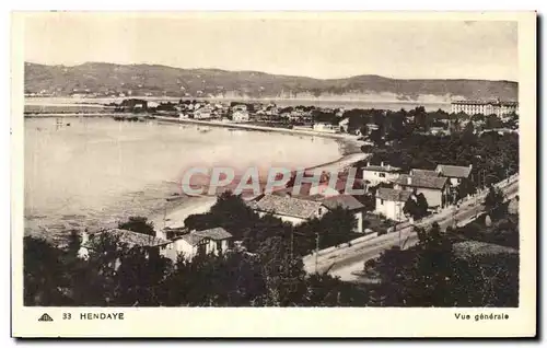 Cartes postales Hendaye Vue Generale