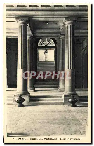 Cartes postales Paris Hotel Des Monnaies Cour d Honneur