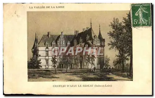 Cartes postales Chateau D Azay Le Rideau (Indre et Loire)