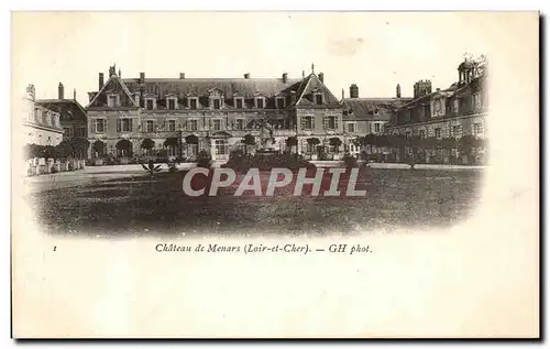 Cartes postales Chateau de Menars (Loir et Cher)