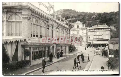 Ansichtskarte AK Royat Le Kursaal et la Chapelle des Baigneurs