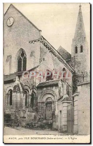 Cartes postales Avon pres I Ile Bouchard L Eglise