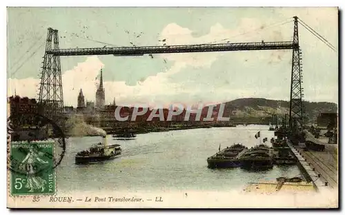 Cartes postales Rouen Le Pont Transbordeur