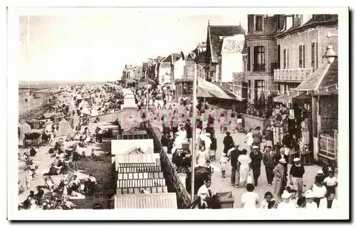 Ansichtskarte AK Saint Aubin sur Mer La Digue et la Plage