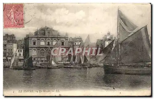 Cartes postales Le Havre Le Musee Bateaux