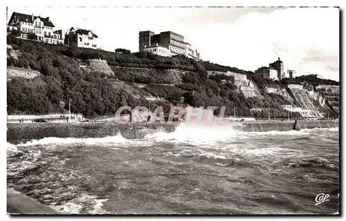 Cartes postales Biarritz La Cote des Basques