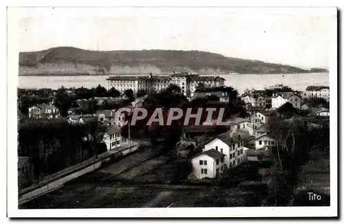 Cartes postales Hendaye Vue sur l Hotel Eskualduna et la Pointe du Cap Figuier