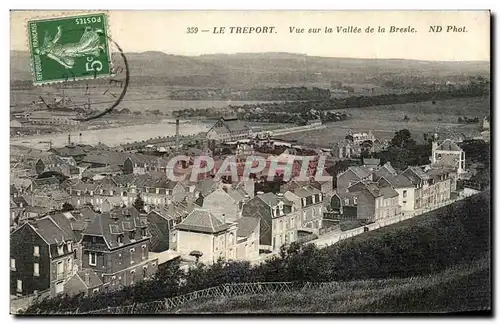 Cartes postales Le Treport Vue sur la Vallee de la Bresle