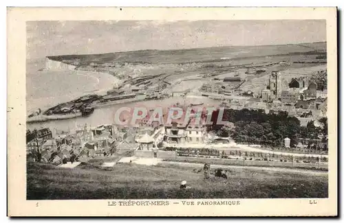 Cartes postales Le Treport Mers Vue Panoramique