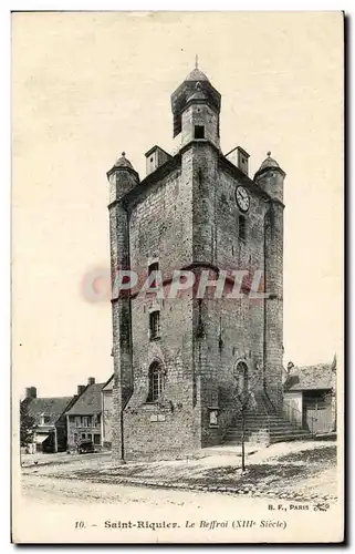 Cartes postales Saint Riquier Le Beffroi