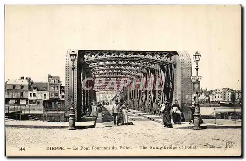 Cartes postales Dieppe Le Pont Tournant du pollet