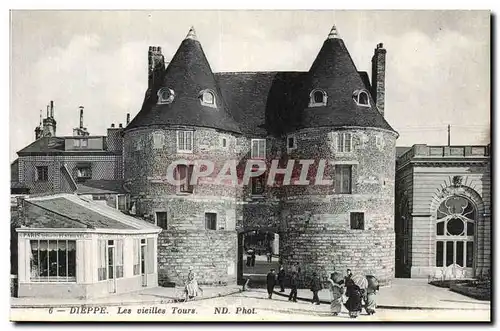 Cartes postales Dieppe Les Vieilles Tours