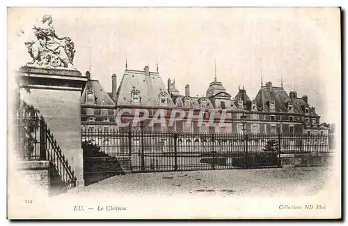 Cartes postales Eu Le chateau