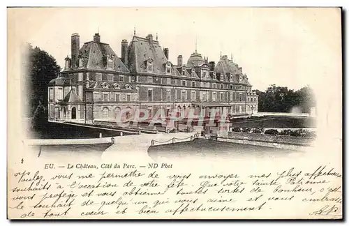 Cartes postales Eu Le Chateau Cote du Parc