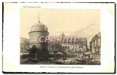 Cartes postales manoir d Ango a Varengeville pres Dieppe