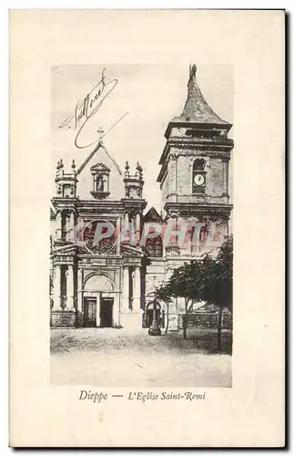 Cartes postales Dieppe L Eglise Saint Remi