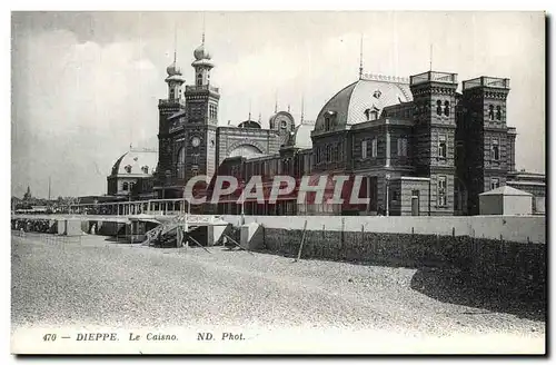 Cartes postales Dieppe Le Casino