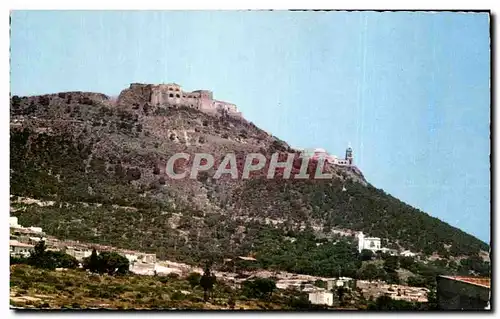 Cartes postales Oran Le Fort de Santa Cruz et la Basilique