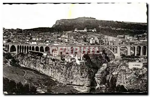 Ansichtskarte AK Constantine Vue generale Pont Sidi Rached