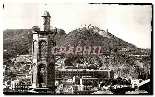 Cartes postales Oran Le Minaret et le Vieil Oran