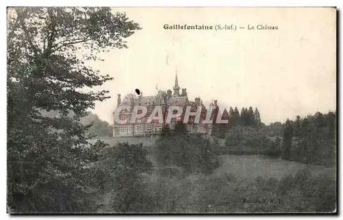 Ansichtskarte AK Gaillefontaine Le Chateau