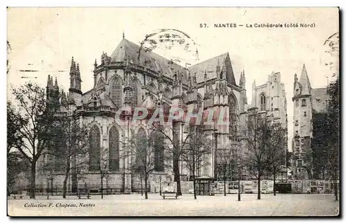 Cartes postales Nantes La Cathedrale