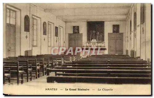 Cartes postales Nantes Le Grand Seminaire La chapelle