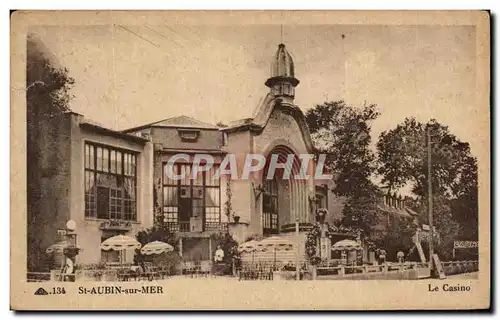 Cartes postales St Aubin sur Mer Le Casino