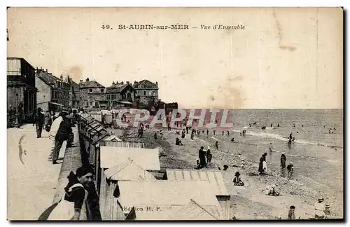 Ansichtskarte AK St Aubin sur Mer Vue d Ensemble